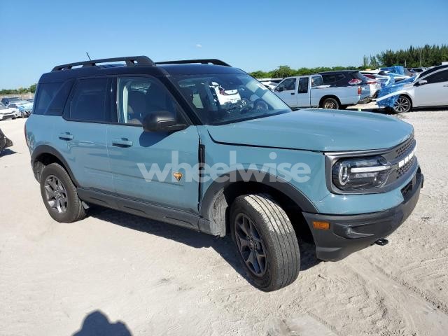 Photo 9 of 2023 FORD BRONCO SPORT BADLANDS (VIN 3FMCR9D93PRD02386)