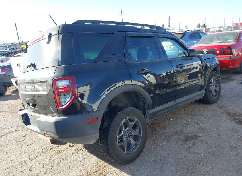 Photo 4 of 2021 Ford Bronco SPORT BADLANDS (VIN 3FMCR9D94MRA26926)