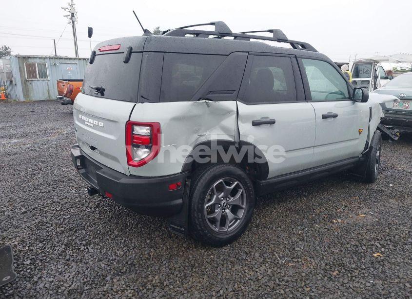 Photo 4 of 2022 Ford Bronco SPORT BADLANDS (VIN 3FMCR9D94NRD78146)