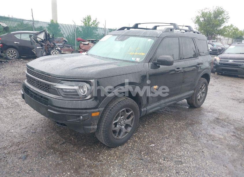 Photo 2 of 2021 Ford Bronco SPORT BADLANDS (VIN 3FMCR9D95MRB36240)