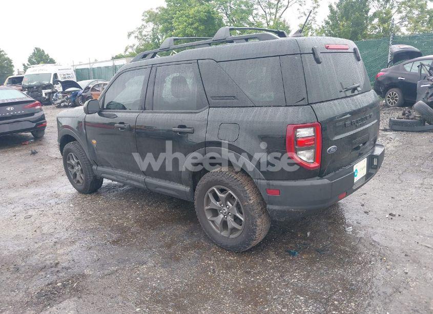 Photo 3 of 2021 Ford Bronco SPORT BADLANDS (VIN 3FMCR9D95MRB36240)