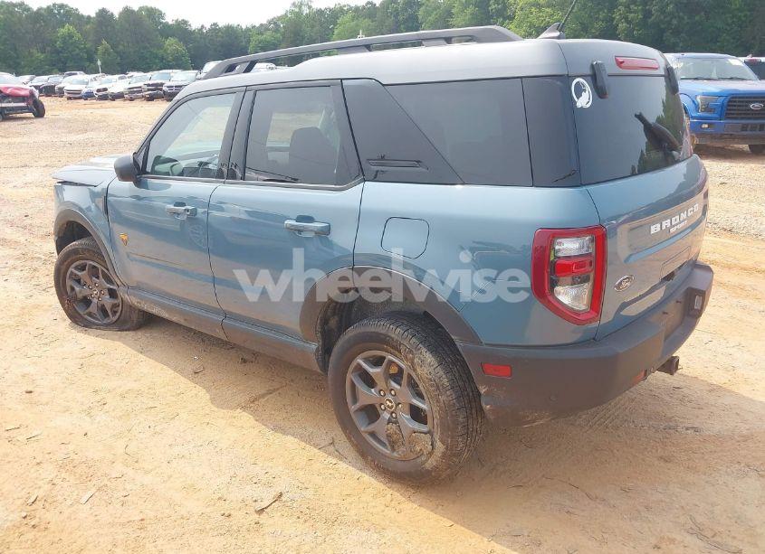 Photo 3 of 2021 Ford Bronco SPORT BADLANDS (VIN 3FMCR9D96MRA07021)