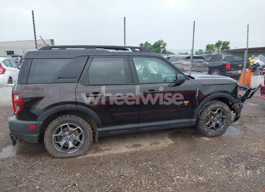 Photo 12 of 2021 Ford Bronco SPORT BADLANDS (VIN 3FMCR9D96MRA23090)