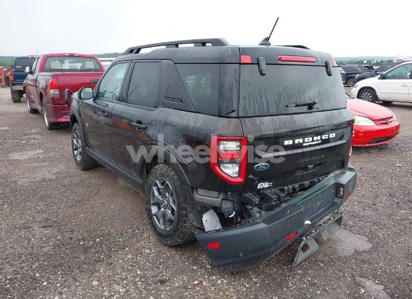 Photo 3 of 2021 Ford Bronco SPORT BADLANDS (VIN 3FMCR9D96MRA23090)