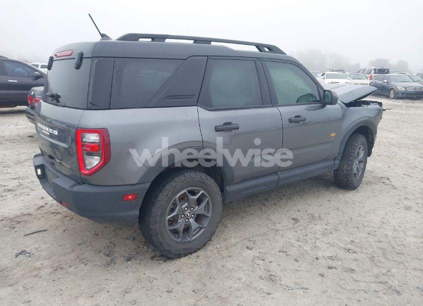 Photo 4 of 2021 Ford Bronco SPORT BADLANDS (VIN 3FMCR9D96MRA59619)