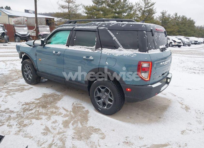 Photo 3 of 2022 Ford Bronco SPORT BADLANDS (VIN 3FMCR9D97NRD80926)