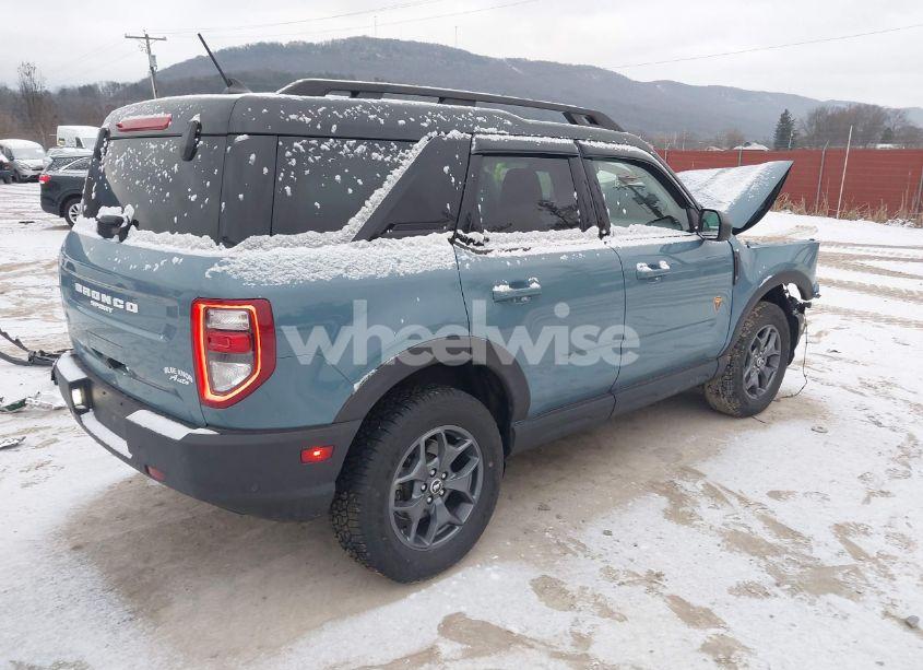 Photo 4 of 2022 Ford Bronco SPORT BADLANDS (VIN 3FMCR9D97NRD80926)