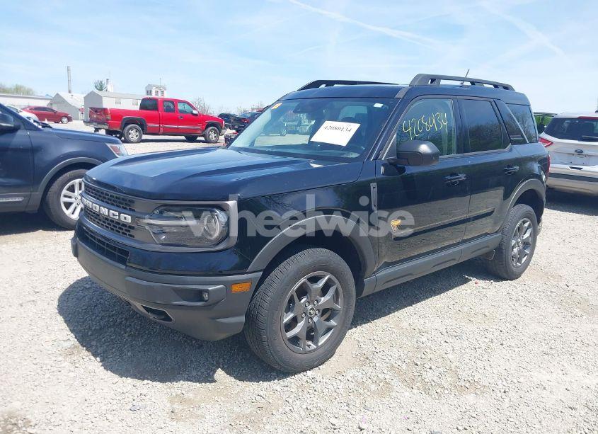 Photo 2 of 2021 Ford Bronco SPORT BADLANDS (VIN 3FMCR9D98MRA67396)