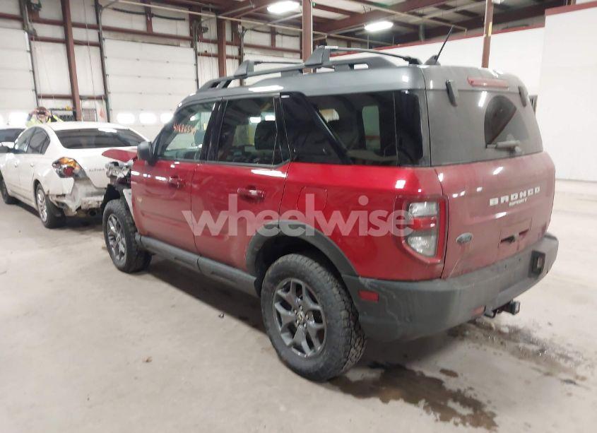 Photo 3 of 2021 Ford Bronco SPORT BADLANDS (VIN 3FMCR9D99MRA87978)