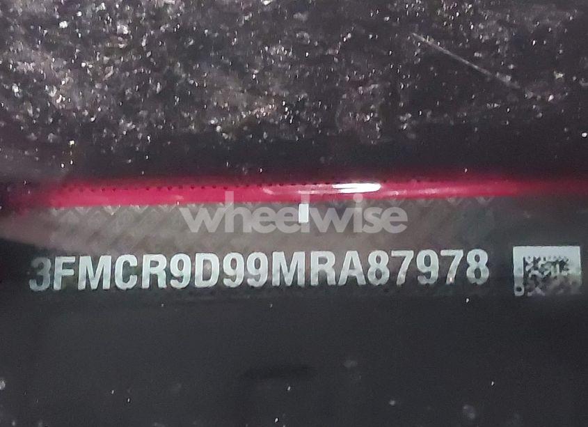 Photo 9 of 2021 Ford Bronco SPORT BADLANDS (VIN 3FMCR9D99MRA87978)