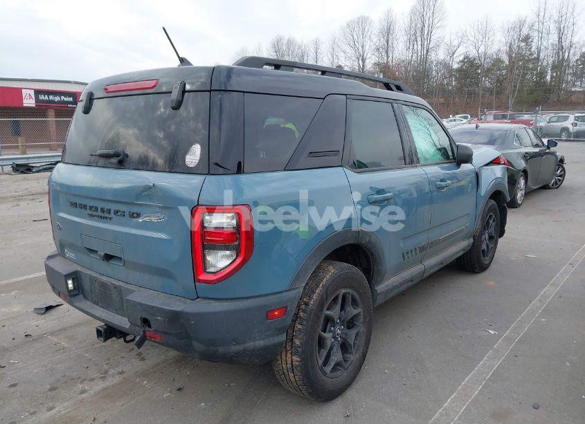 Photo 4 of 2021 Ford Bronco SPORT FIRST EDITION (VIN 3FMCR9F9XMRA50242)