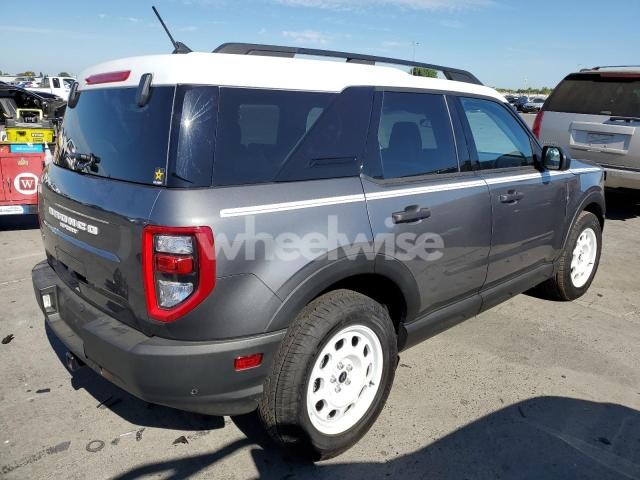 Photo 3 of 2024 FORD BRONCO SPORT HERITAGE (VIN 3FMCR9G60RRF52205)