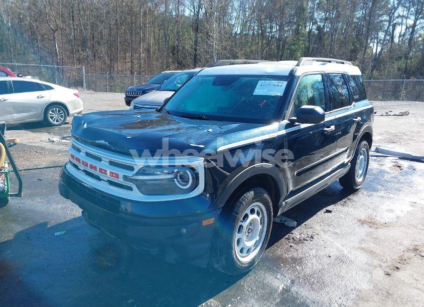 Photo 2 of 2023 Ford Bronco SPORT HERITAGE (VIN 3FMCR9G62PRD87853)