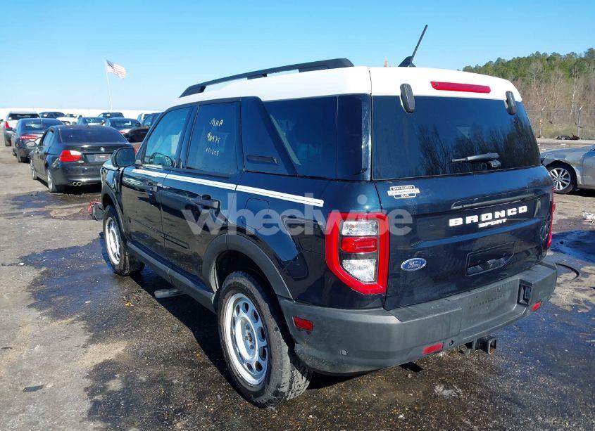 Photo 3 of 2023 Ford Bronco SPORT HERITAGE (VIN 3FMCR9G62PRD87853)