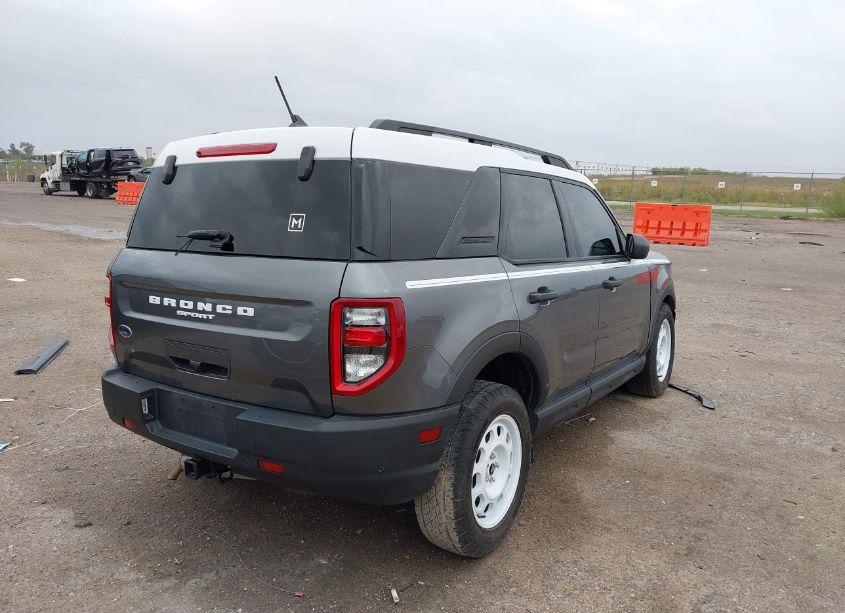 Photo 4 of 2023 Ford Bronco SPORT HERITAGE (VIN 3FMCR9G63PRD38158)