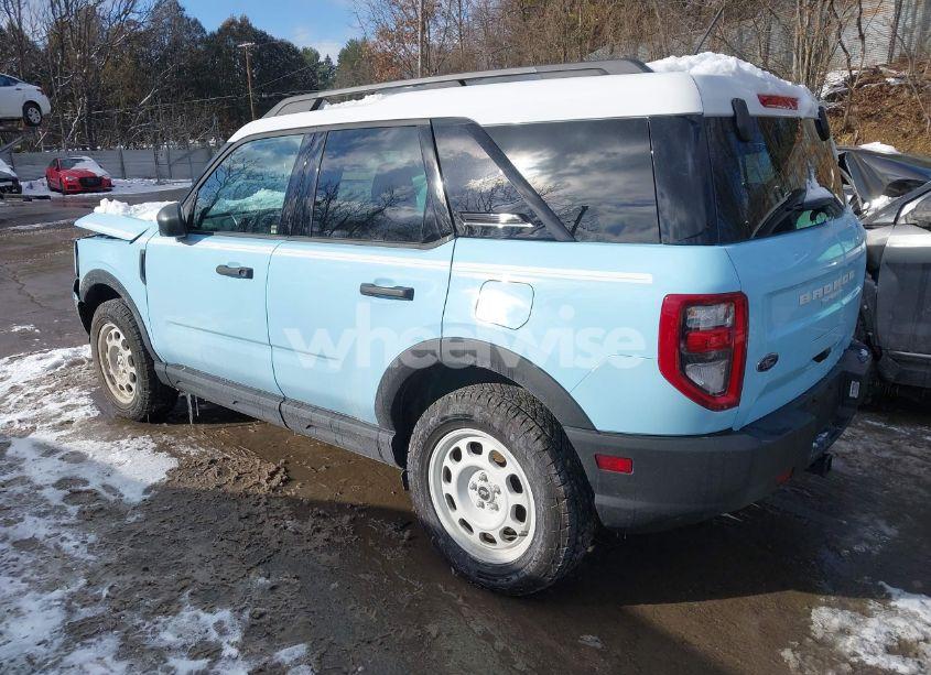 Photo 3 of 2023 Ford Bronco SPORT HERITAGE (VIN 3FMCR9G63PRE08516)
