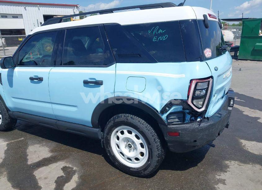 Photo 17 of 2023 Ford Bronco SPORT HERITAGE (VIN 3FMCR9G63PRE21640)