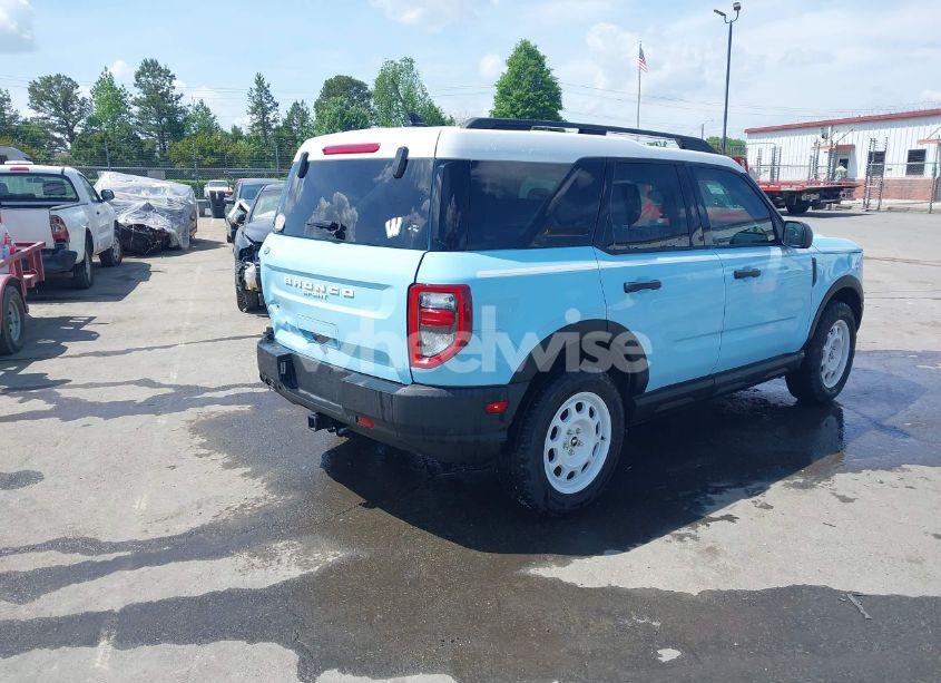 Photo 4 of 2023 Ford Bronco SPORT HERITAGE (VIN 3FMCR9G63PRE21640)