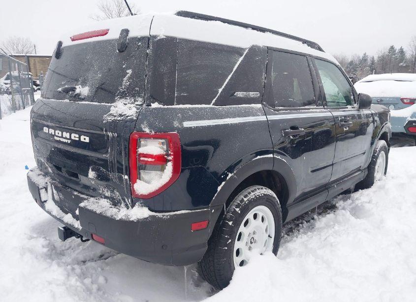 Photo 4 of 2023 Ford Bronco SPORT HERITAGE (VIN 3FMCR9G64PRD15875)