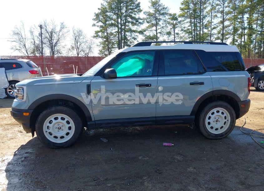 Photo 14 of 2024 Ford Bronco SPORT HERITAGE (VIN 3FMCR9G67RRF09870)