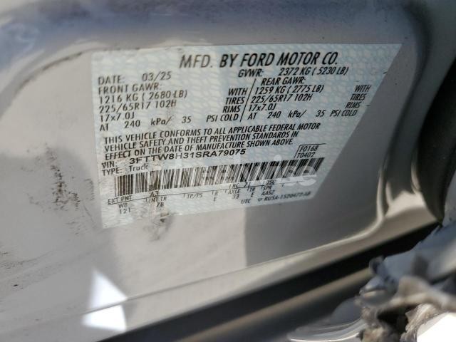 Photo 7 of 2025 FORD MAVERICK XLT (VIN 3FTTW8H31SRA79075)