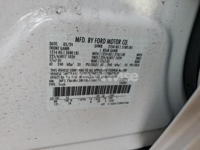 Photo 13 of 2024 FORD MAVERICK XLT (VIN 3FTTW8H39RRA90836)