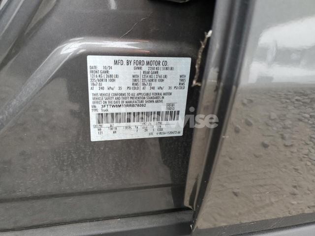Photo 6 of 2024 FORD MAVERICK LARIAT (VIN 3FTTW8M33RRB78092)