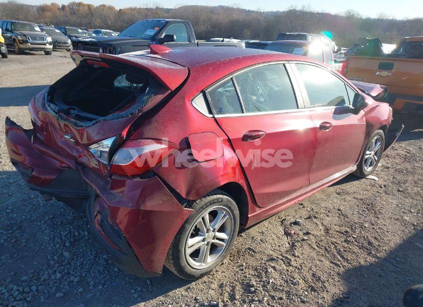 Photo 4 of 2018 Chevrolet Cruze LT MANUAL (VIN 3G1BD6SMXJS558604)