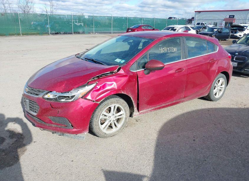 Photo 2 of 2017 Chevrolet Cruze LT AUTO (VIN 3G1BE6SM2HS531937)