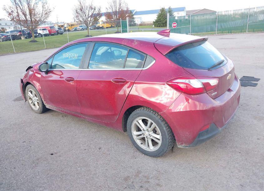 Photo 3 of 2017 Chevrolet Cruze LT AUTO (VIN 3G1BE6SM2HS531937)