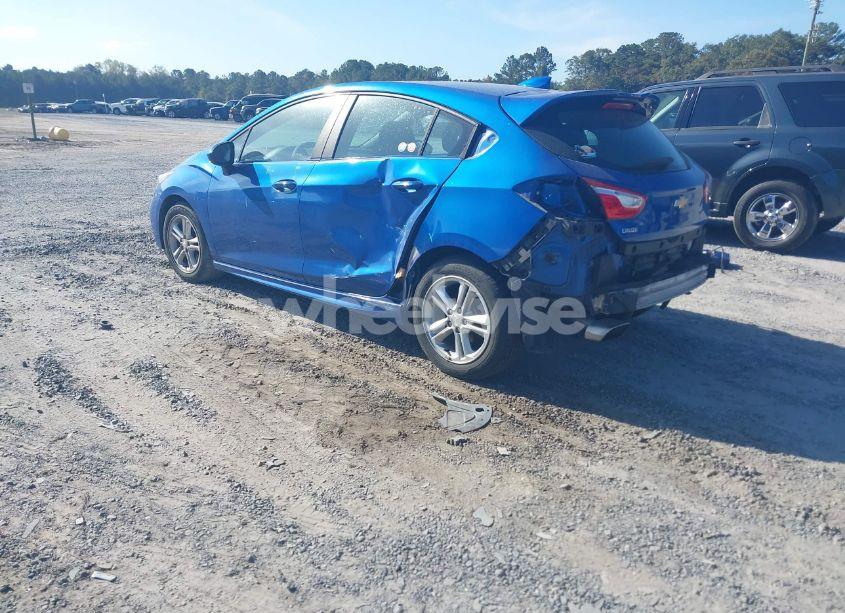 Photo 3 of 2017 Chevrolet Cruze LT AUTO (VIN 3G1BE6SM2HS592530)