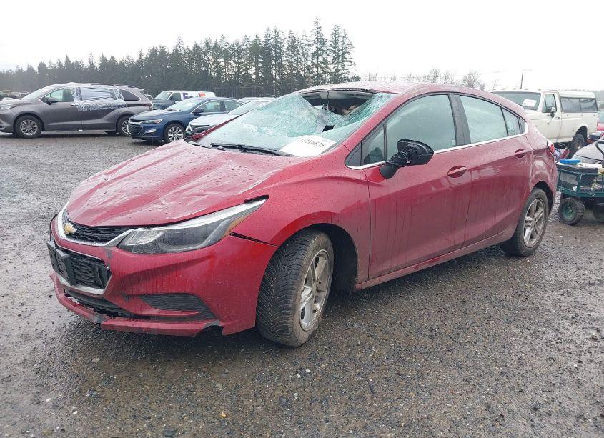 Photo 2 of 2017 Chevrolet Cruze LT AUTO (VIN 3G1BE6SMXHS583722)