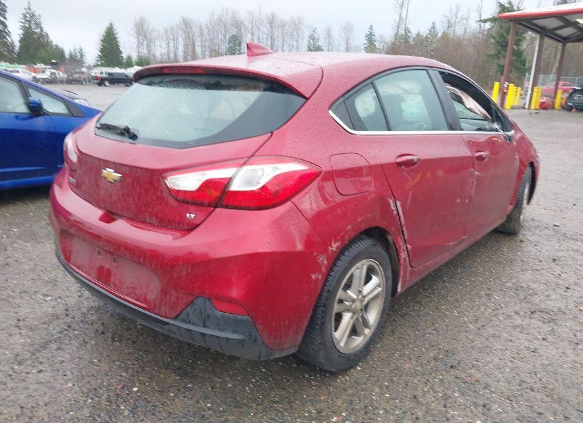 Photo 4 of 2017 Chevrolet Cruze LT AUTO (VIN 3G1BE6SMXHS583722)