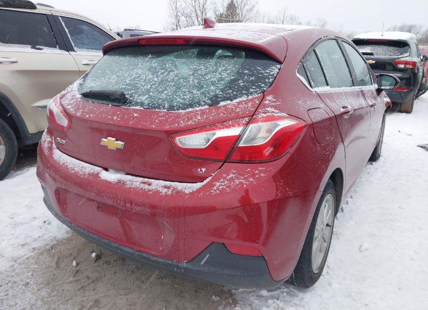 Photo 4 of 2017 Chevrolet Cruze LT AUTO (VIN 3G1BE6SMXHS611678)