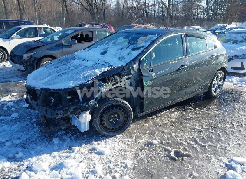 Photo 2 of 2018 Chevrolet Cruze PREMIER AUTO (VIN 3G1BF6SM0JS558279)