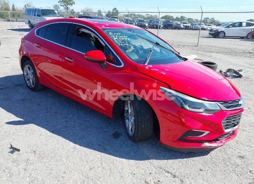 2018 Chevrolet Cruze PREMIER AUTO (VIN 3G1BF6SM1JS543872) main photo