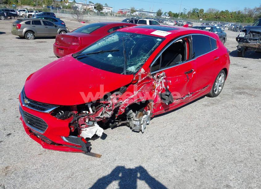 Photo 2 of 2018 Chevrolet Cruze PREMIER AUTO (VIN 3G1BF6SM1JS543872)