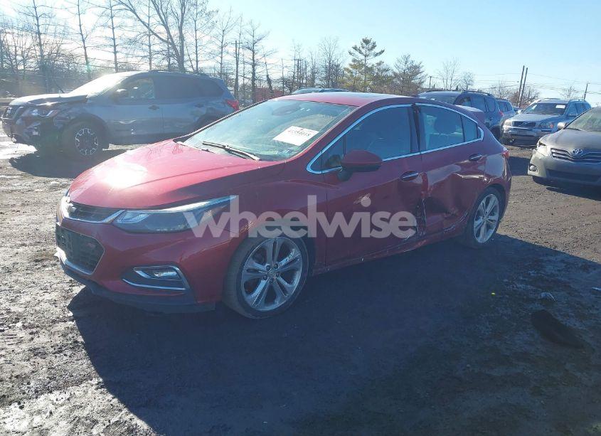Photo 2 of 2017 Chevrolet Cruze PREMIER AUTO (VIN 3G1BF6SM4HS577296)