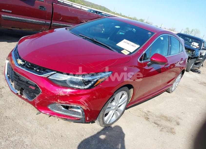 Photo 2 of 2018 Chevrolet Cruze PREMIER AUTO (VIN 3G1BF6SM9JS570074)