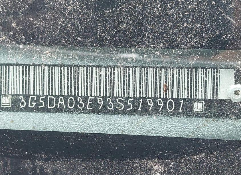 Photo 9 of 2003 Buick Rendezvous CX (VIN 3G5DA03E93S519901)