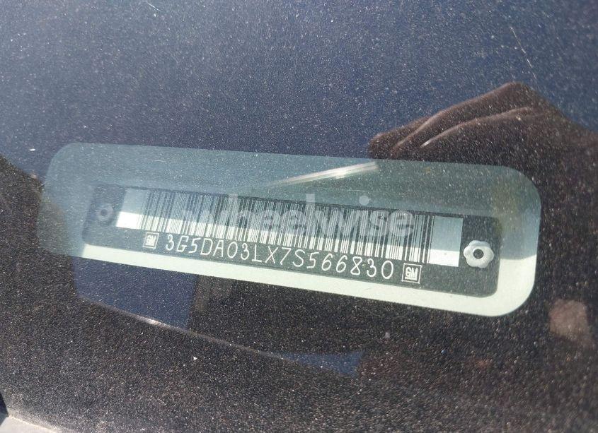 Photo 9 of 2007 Buick Rendezvous CXL (VIN 3G5DA03LX7S566830)