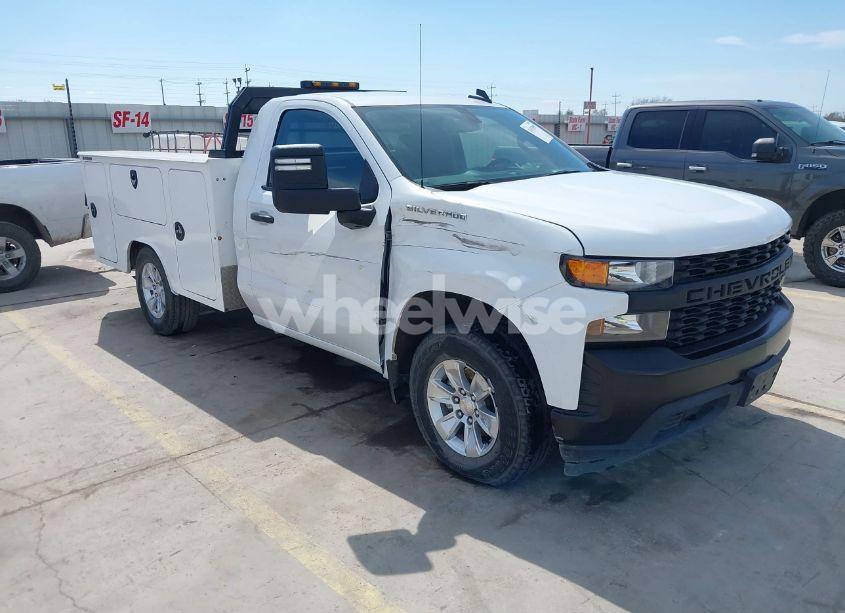 2022 Chevrolet Silverado 1500 LTD 2WD LONG BED WT (VIN 3GBNWAED8NG182639) main photo