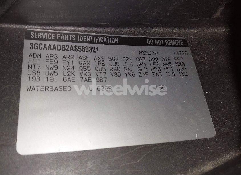 Photo 9 of 2010 Chevrolet Hhr PANEL LS (VIN 3GCAAADB2AS588321)