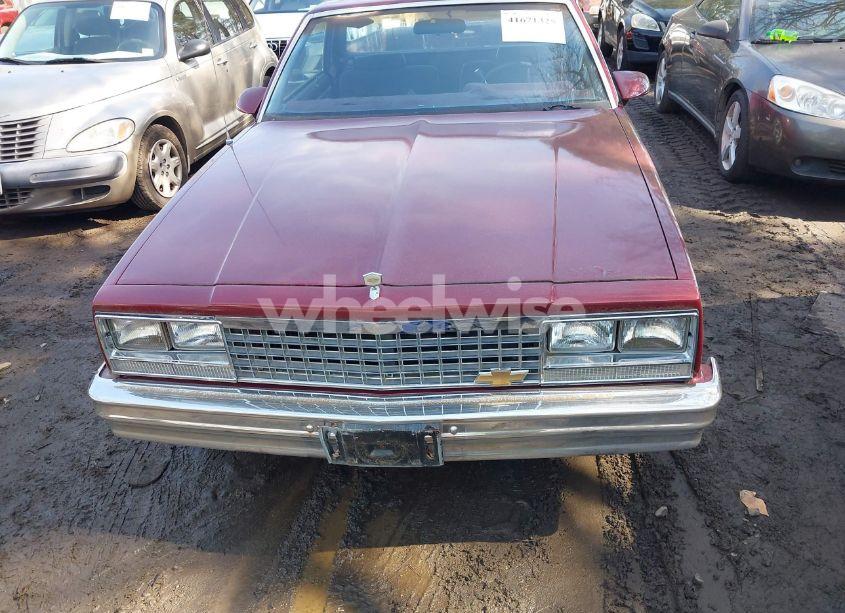 Photo 6 of 1987 Chevrolet El CAMINO (VIN 3GCCW80H8HS904151)