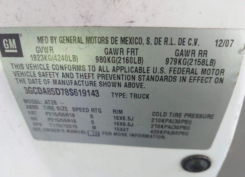Photo 9 of 2008 Chevrolet Hhr PANEL LS (VIN 3GCDA85D78S619143)