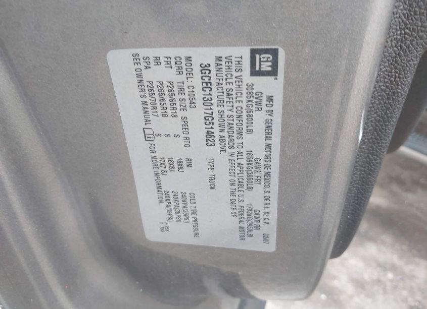 Photo 9 of 2007 Chevrolet Silverado 1500 LT2 (VIN 3GCEC13017G514623)