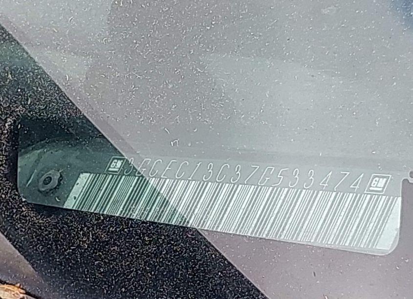 Photo 9 of 2007 Chevrolet Silverado 1500 LT1 (VIN 3GCEC13C37G533474)