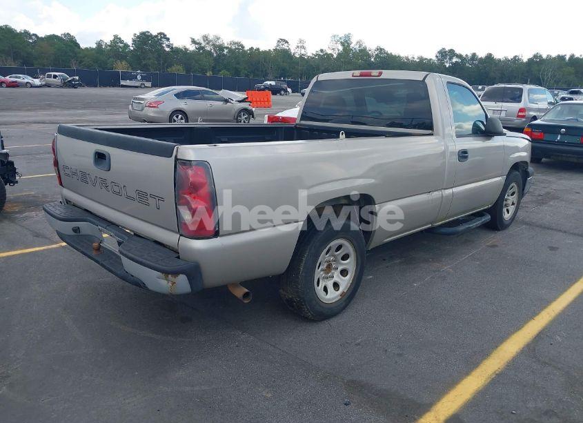 Photo 4 of 2007 Chevrolet Silverado 1500 CLASSIC WORK TRUCK (VIN 3GCEC14X07G225700)