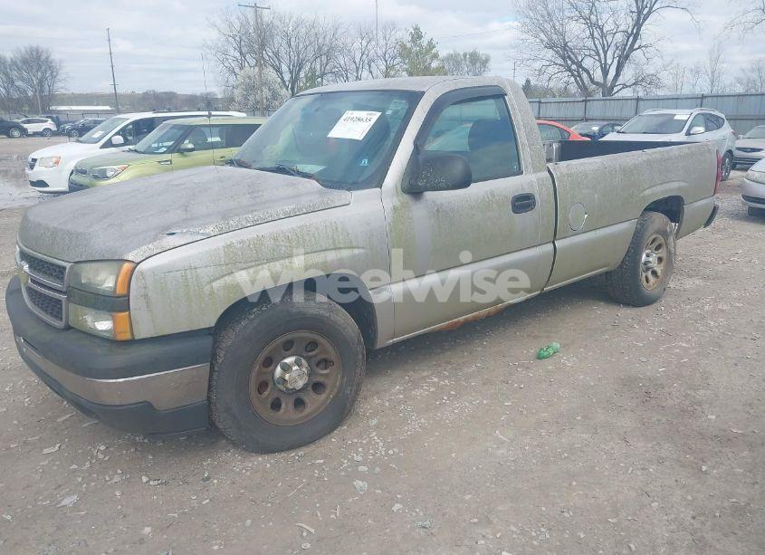Photo 2 of 2006 Chevrolet Silverado 1500 WORK TRUCK (VIN 3GCEC14X16G273057)