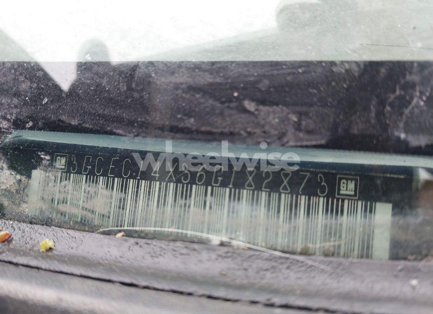 Photo 9 of 2006 Chevrolet Silverado 1500 WORK TRUCK (VIN 3GCEC14X36G182873)